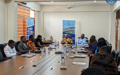 Official Visit by the Hon. Minister for Works, Housing and Water Resources to the Ghana Hydrological Authority