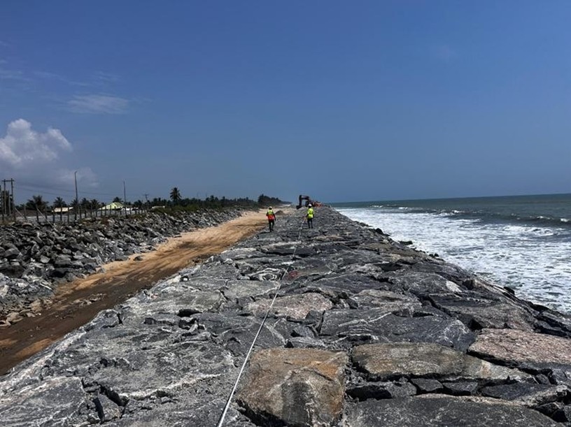 2025 ANNUAL REPORT ON COASTAL PROTECTION FOR CAPE COAST  COASTAL PROTECTION PROJECT – PHASE II