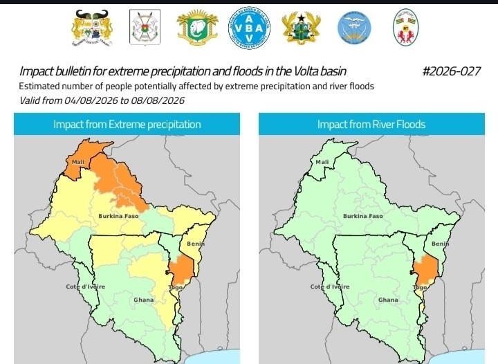 FLOOD OUTLOOK | 4 – 8 August 2026